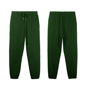 Pantalones deportivos para hombre, hechos con tela de primera calidad, cintura elástica, diseño de corte ajustado, perfectos para entrenamiento deportivo y ejercicios en el gimnasio. - Product Image 4
