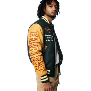 2025 conceptions personnalisées veste Letterman pour hommes broderie, patchs chenille, logos d'école et d'équipe veste Super Varsity - Product Image 3