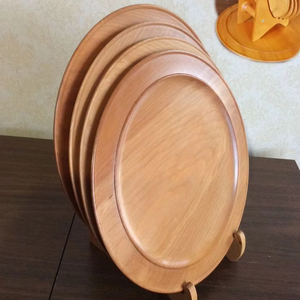 VAISSELLE ASSIETTES EN BOIS DE QUALITÉ POUR LA Vaisselle VAISSELLE Offre Spéciale Alimentaire Servir Assiettes Assiettes en bois d'acacia - Product Image 1