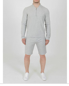 Conjunto de sudadera y pantalones cortos de algodón informal para hombre, chándal de jogging estampado, precio de fábrica, conjunto de Jogger de 2 piezas - Product Image 4