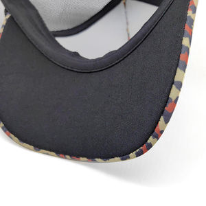 Gorro de Caza con Estampado de Camuflaje para Actividades al Aire Libre, Gorra Ajustable con Cierre a Presión y Malla Trasera para Caza y Camping - Product Image 5