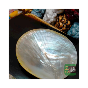 Plat de service en nacre naturelle fait à la main à bas prix pour la présentation de bijoux et la décoration intérieure - Product Image 3