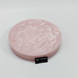 Bandeja de servicio de resina de diseño moderno hecha a mano Bandeja de servicio artesanal de resina epoxi de Tradebyd - Product Image 6