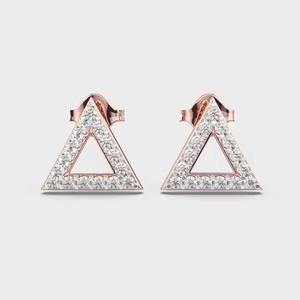 New Arrival Diamond Studs Earring for Women Wear Moissanite Earrings for Export Sale from Indian Supplier - Product Image 4