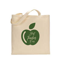 Bolsa de Tela Elegante para Regalo de Profesores, con Nombre Impreso 'Los Mejores Profesores de la Historia', 100% Algodón, Resistente al Agua, para la Escuela o Universidad