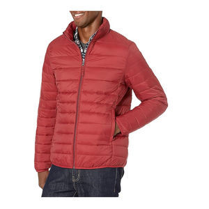 Hombres tendencia diseño OEM en blanco personalizado estilo callejero hombres de alta calidad liso OEM nylon burbuja chaqueta hinchada - Product Image 4