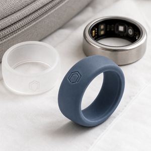 เคสซิลิโคนกันรอยขีดข่วนสำหรับแหวนสมาร์ท ใช้ได้กับ Samsung Galaxy Ring  พร้อมโลโก้แบบกำหนดเอง ชุดเคสซิลิโคนสำหรับออกกำลังกาย 4 ชิ้น - Product Image 4