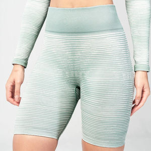 Pantalones cortos de gimnasio para correr de verano para mujer, 100% de algodón y poliéster, transpirables de secado rápido con cierre de cordón para entrenamiento - Product Image 4