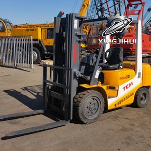 รถยก TCM FD30T6 3 ตัน รถยกมือสองจากญี่ปุ่น เครื่องยนต์นิสสัน TD27 รถยกใช้แล้ว ใช้เชื้อเพลิง - Product Image 4