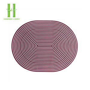 ถาดเคลือบเงาแบบ OEM ขายดี ถาดเสิร์ฟลายเพ้นท์มือ ถาดขอบหยัก ของตกแต่งกลางโต๊ะ ทำด้วยมือ - Product Image 4