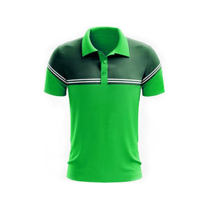 Polo de hombre con paneles superiores de alta calidad, venta al por mayor de nuevos polos de hombre de talla grande europeos y americanos - Product Image 1