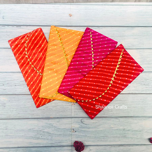 ซองจดหมายอินเดียลายลูกไม้โกต้าซองผ้าหรูหราสำหรับใส่เงินของเพื่อนเจ้าสาวคืนของให้เป็นของขวัญซองสำหรับงานแต่งงาน - Product Image 2