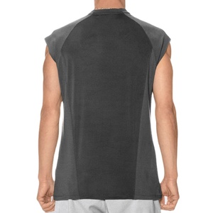 Camiseta Deportiva de Entrenamiento para Hombre, Camiseta sin Mangas para Fisicoculturismo, Yoga, 100% Algodón Jersey, Ropa Deportiva Lisa - Product Image 6