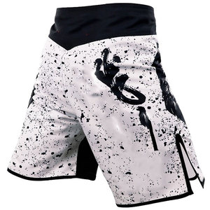 High Quality Custom Made Elastic Full Digital Print 100% Polyester MMA <b>Shorts</b> <b>for</b> <b>Men</b> Martial Arts Wear - Product Image 1