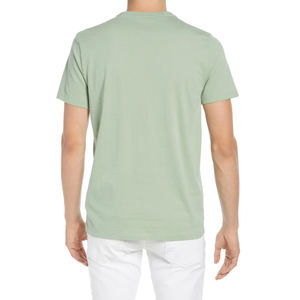 T-shirt décontracté pour homme en coton 100% tricoté, confortable, streetwear, design personnalisé, manches courtes - Product Image 2