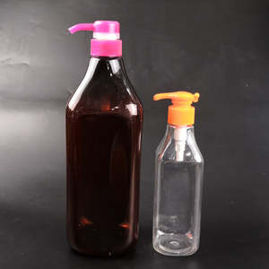 Flacon pulvérisateur carré transparent en PET de 400 ml et 1,5 L pour l'emballage de shampooing et de lotion, qualité supérieure, grossiste - Product Image 4