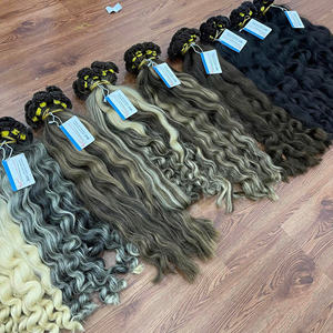 Extensions de cheveux humains à pointe de kératine à prix d'usine U Tip Double Drawn Diverses couleurs Extensions de cheveux humains vietnamiens - Product Image 1