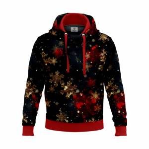 Sudadera con capucha con patrón de grafiti sublimado personalizado, sudaderas con capucha bordadas para entrenamiento deportivo de mezcla de algodón ¡Compre ahora! - Product Image 1