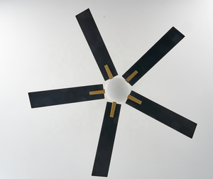 Ventilador de Techo de Cinco Aspas de Diseño Moderno de Alta Calidad, Ventilador de Techo Eléctrico de CC con Control Remoto para Sala de Estar y Dormitorio - Product Image 3