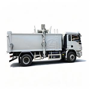 Camion de collecte des déchets SHACMAN 14m³ à levage latéral et compacteur de déchets, directement de l'usine - Product Image 1