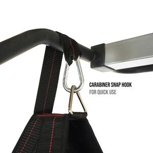 Correas Acolchadas Cómodas para Ejercicios de Gimnasia, Fortalecimiento de Músculos Abdominales, Entrenamiento de Dominadas y Colgadas - Product Image 4