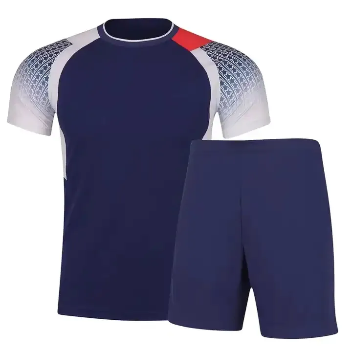 Jersey voli untuk pria pakaian tenis desain Harga Murah sublimasi tenis voli Jersey seragam grosir.