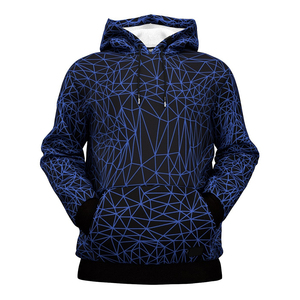 Sweats à capuche d'hiver pour hommes confortables de haute qualité Logo personnalisé sublimé propre conception motif solide teint uni - Product Image 1