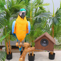 Atracciones de Parque Infantil Personalizadas, Modelo de Loro Animatrónico de Tamaño Real y Aspecto Realista