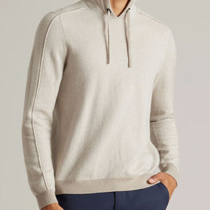 2025 meilleur Style nouveauté couleur unie hommes pull à capuche avec le meilleur matériel en gros pas cher prix hommes pull hommes sweats à capuche - Product Image 2