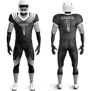 ชุดเสื้อเจอร์ซี่อเมริกันฟุตบอลพิมพ์ลายโลโก้ตามสั่งแบบระเหิด - Product Image 2