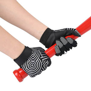 Softball de qualité supérieure, gants de bating de baseball gants en cuir véritable ODM, service OEM gants de frappeur de baseball adulte à vendre - Product Image 4