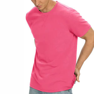 Camiseta de verano para hombre con diamantes de imitación 100% algodón Casual High Street Style Formal Loose Fit Knitted - Product Image 2
