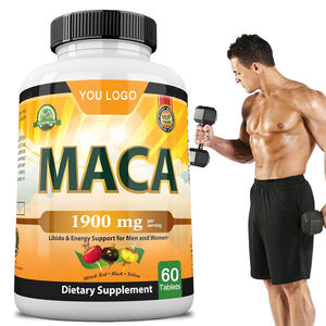 Extracto de Maca de alta calidad, Panax Ginseng Coffee Ultimate Plus, suplemento de raíz, tabletas de Maca estética negra <span class=keywords><strong>para</strong></span> glúteos grandes <span class=keywords><strong>para</strong></span> adultos - Product Image 1