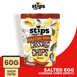 ชิปมันสำปะหลังไข่เค็มรสเผ็ด60กรัมชิปของ Stip - Product Image 3