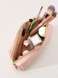 Bolsa De maquillaje portátil, bolsa De <span class=keywords><strong>cosm</strong></span>éticos De viaje con estampado personalizado, organizador para mujeres y niñas, neceser grande, Bolsas <span class=keywords><strong>Cosm</strong></span>éticos De Viaje - Product Image 2