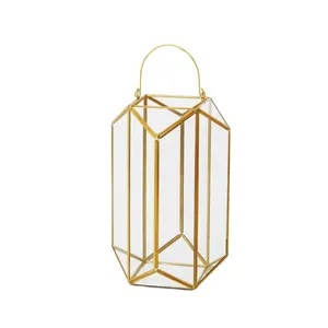 Portavelas Alto de Metal Hecho a Mano, Elegante, Aromático, Duradero, Diseño Moderno, Decoración para Exteriores, Hogar, Cocina, Navidad, Bodas - Product Image 4