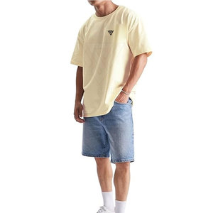 T-shirt à épaules tombantes pour homme, best-seller, séchage rapide, respirant, décontracté, en coton et fibre de bambou - Product Image 5