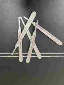 Bisturí Retráctil Quirúrgico de Acero Inoxidable Desechable Esterilizado, Bisturí de Seguridad - Product Image 3