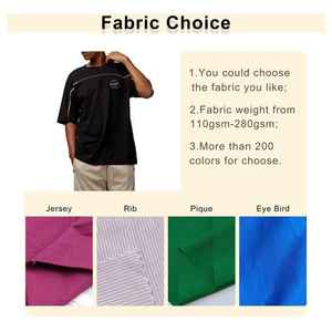 Camiseta Unisex de gran tamaño para hombre de algodón 100% de alta calidad personalizada 300GSM cuello redondo hombro caído Casual manga corta - Product Image 5