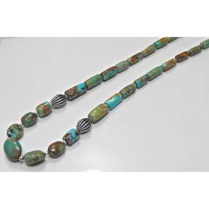 Collar hecho a mano de Plata de Ley 925 con cuentas de piedras preciosas turquesas naturales, regalo de aniversario de múltiples piedras preciosas con Coral hecho a mano - Product Image 2