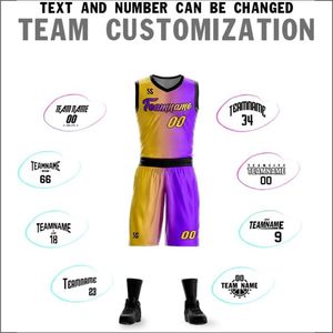 Ropa Deportiva de Baloncesto Personalizada, Nuevo Diseño, Jersey Reversible al por Mayor, Transpirable, Anti-UV, Antibacteriano, 100% Poliéster - Product Image 5