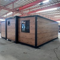 Cabine préfabriquée moderne Maisons préfabriquées à l'épreuve des ouragans 2 chambres à coucher avec salles de bains Transport modulaire Maison mobile