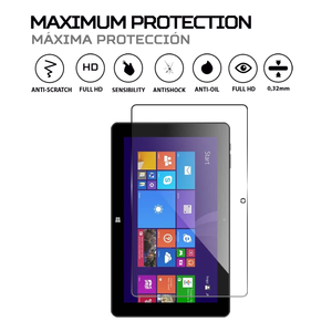 ฟิล์มกันรอยหน้าจอ ANTISHOCK สำหรับแท็บเล็ต Xoro PAD 10W6 การป้องกันที่ได้รับการปรับปรุง - Product Image 2