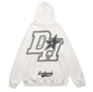 Personalizado Puff impresión 100 nuevo diseño al por mayor de alta calidad de gran tamaño pulóver Tie Dye Sudadera con capucha de algodón al por mayor Sudadera con capucha hombres OEM - Product Image 2