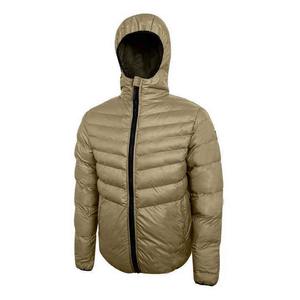 Blouson d'hiver pour homme en toile respirante de haute qualité, coupe ample, col en V, décontracté, rembourré, logo personnalisé sur le devant, couleur unie, 480g - Product Image 6