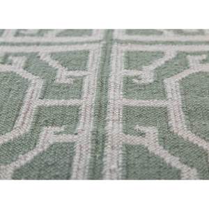 Alfombras Geométricas de Lana Alhambra en Gris y Negro, Tejido Plano para el Hogar, para Pasillo, Rectangulares a Rayas - Modelo ADWL-13209 - Product Image 3