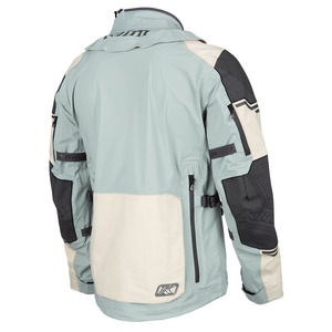 Chaqueta de Motocicleta para Hombre, Poliéster/Nailon 220g, Impermeable, Transpirable, Resistente al Viento, para Turismo y Aventura, Diseño Color Block - Product Image 6