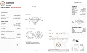 Rotondo taglio brillante 4.32ct fantasia giallo intenso marrone VS1 IGI certificato diamante naturale per la creazione di gioielli Leyloon gioielli - Product Image 2