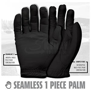 Fabricant tout temps Emballage de couleur pour hommes Gants de golf en cuir Cabretta personnalisés en gros - Product Image 5