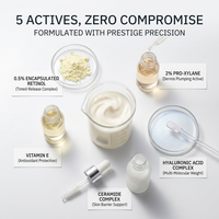 Crème Visage Anti-Âge Marque Blanche 50ml Encapsulée pour Pro-Xylane, Hydratant Raffermissant Anti-Rides et Réparateur Cellulaire OEM